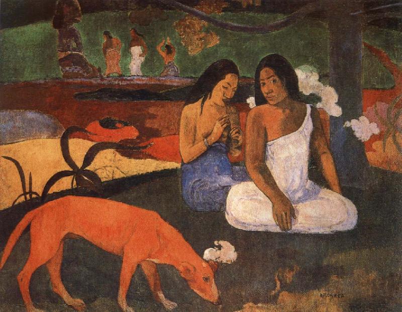 Paul Gauguin Pastime oil painting picture